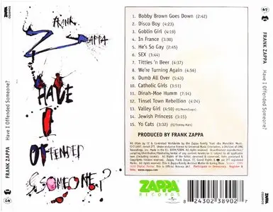 Frank Zappa - Have I Offended Someone (1997) {2012 Zappa Records Remaster}