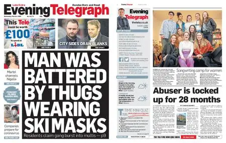 Evening Telegraph Late Edition – March 04, 2020
