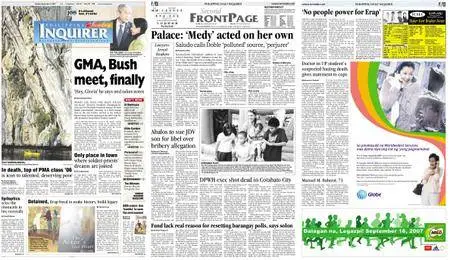 Philippine Daily Inquirer – September 09, 2007