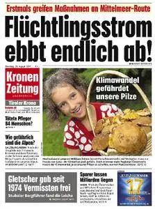 Kronen Zeitung Tirol - 29. August 2017