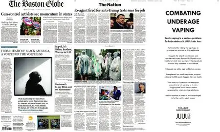 The Boston Globe – August 07, 2019