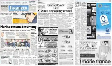 Philippine Daily Inquirer – March 05, 2008