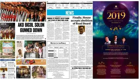 Philippine Daily Inquirer – December 23, 2018