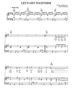 Let's Get Together - Jefferson Airplane, The Youngbloods (Piano-Vocal-Guitar)