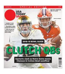 USA Today Special Edition - College Bowl Preview - December 10, 2018