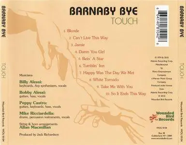 Barnaby Bye - Touch (1974) {2010, Reissue}