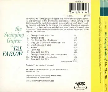 Tal Farlow - The Swinging Guitar of Tal Farlow (1957) [Remastered 1999]