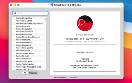 Serial Box 01.2021 macOS