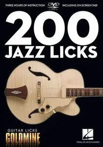 Hal Leonard - Guitar Licks Goldmine - 200 Jazz Licks