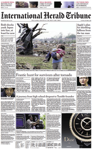International Herald Tribune Asia from Wednesday, 22. May 2013
