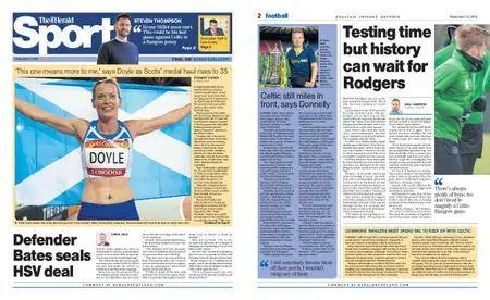 The Herald Sport (Scotland) – April 13, 2018