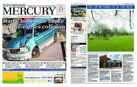 Hertfordshire Mercury – August 31, 2017