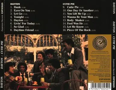 Dayton - Dayton (1980) & Cutie Pie (1981) [2013, Remastered Reissue]