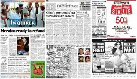 Philippine Daily Inquirer – March 13, 2014