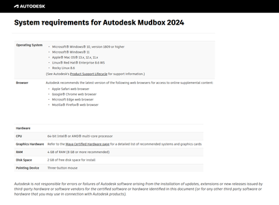 Autodesk Mudbox 2024 Linux