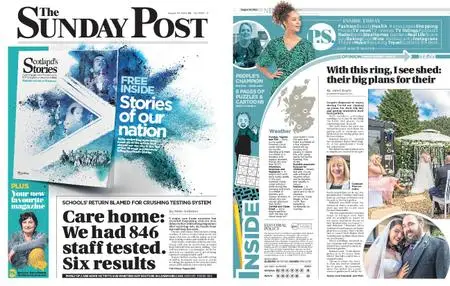 The Sunday Post Scottish Edition – August 30, 2020