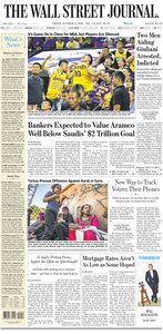 The Wall Street Journal – 11 October 2019