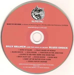 Billy Branch And The Sons Of Blues - Blues Shock (2014)