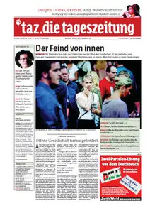 Tageszeitung TAZ vom 25 Juli 2011