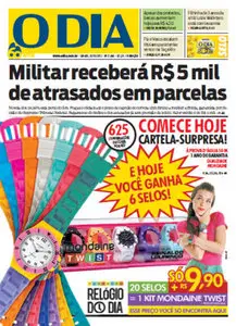 Jornal O Dia - 3 de março de 2012 - Sábado