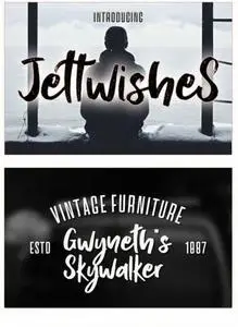 Jettwishes Script Font