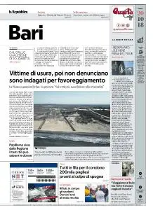 la Repubblica Bari - 20 Ottobre 2018