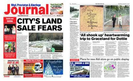 Rhyl, Prestatyn & Abergele Journal – December 13, 2017