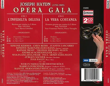 Markus Poschner, Manuel Hernandez-Silva, WDR Rundfunkorchester Köln - Haydn Opera Gala (2015)