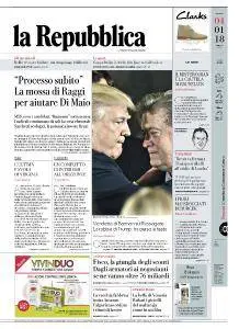 la Repubblica - 4 Gennaio 2018