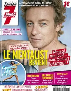 Télé 7 Jours 2726 - 25 au 31 Aout 2012