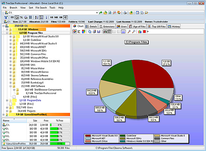 JAM Software TreeSize Professional 6.3.7.1230 (x86/x64) Portable