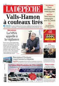 La Dépêche du Midi du Mercredi 25 Janvier 2017