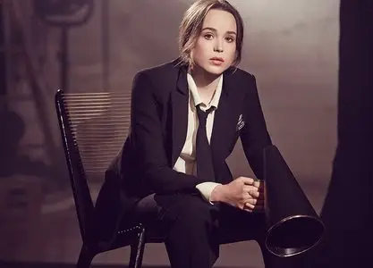 Ellen Page by Olivia Malone Photoshoot for The Hollywood Reporter May 2014