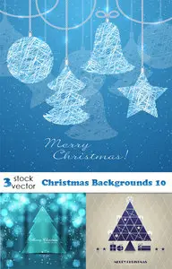 Vectors - Christmas Backgrounds 10