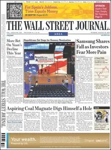 The Wall Street Journal - 28 August 2012 (Asia)