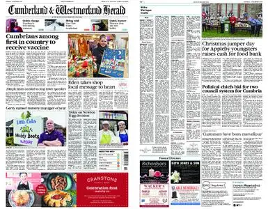 Cumberland & Westmorland Herald – December 11, 2020