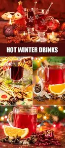 Stock Photo - Hot Winter Drinks