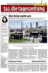 Tageszeitung TAZ vom 30 Januar 2014