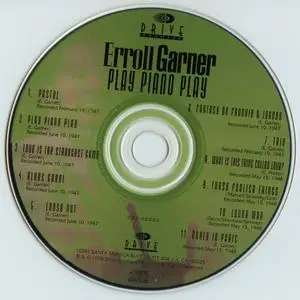 Erroll Garner - Play Piano Play (1998) {Drive Archive ‎DE2-42222 rec 1947-1948, Rare Sessions 1st time on CD}