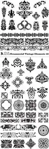 Vectors - Ornamental Vintage Elements 18