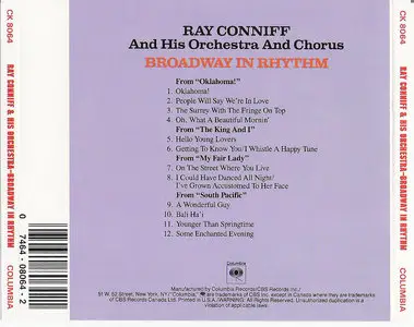 Ray Conniff - Broadway In Rhythm  ( CD 1993 )