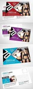 CM - Fitness Salon Postcard 737657