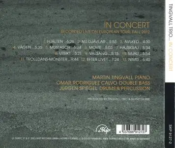 Tingvall Trio - In Concert (2013) {Skip Records SKP 9127-2}