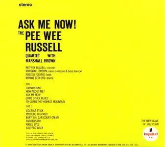 Pee Wee Russell Quartet - Ask Me Now (1966) {2003 Verve Music Group} **[RE-UP]**
