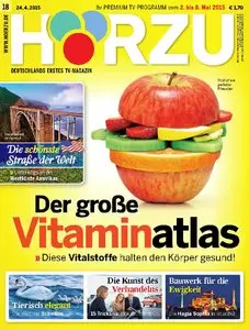 Hörzu 18/2015 (TV-Programm vom 02. - 08. Mai 2015)