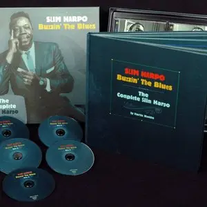 Slim Harpo - Buzzin' The Blues: The Complete Slim Harpo (2015) {5CD Box Set, Bear Family BCD 17339 EK}