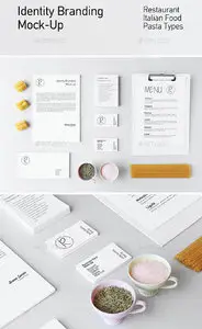 GraphicRiver - Restaurant Identity Branding Mock-up II