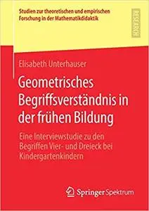 Geometrisches Begriffsverständnis in der frühen Bildung