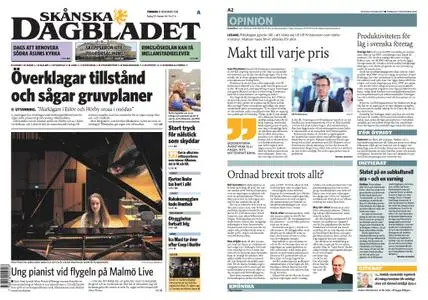 Skånska Dagbladet – 15 november 2018