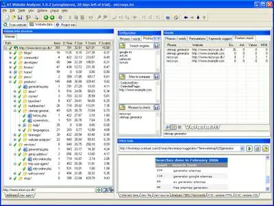 Micro-Sys A1 Website Analyzer v1.0.8